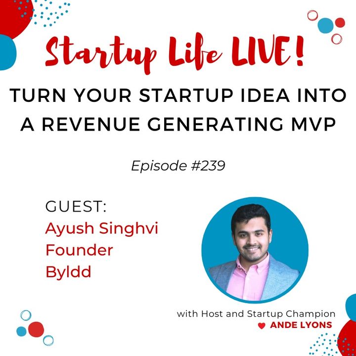 EP 239 Turn Your Startup Idea Into a Revenue Generating MVP