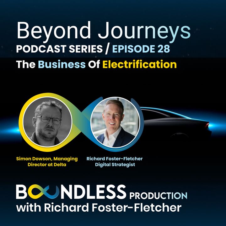 EP28 Beyond Journeys: Simon Dowson, Managing Director, Delta Cosworth: The business of electrification