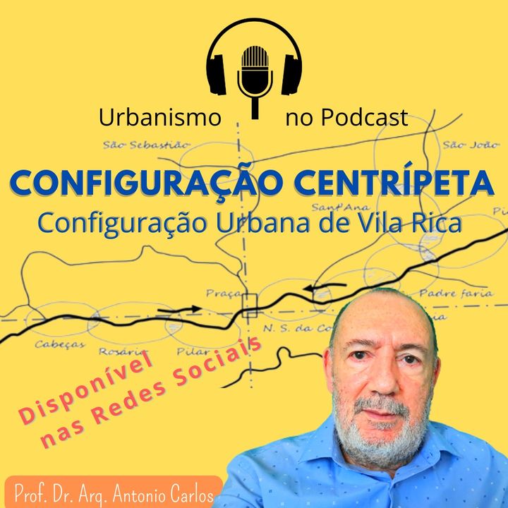 CONFIGURAÇÃO CENTRÍPETA. CONFIGURAÇÃO URBANA DE VILA RICA - Prof. Dr. Arqt. Antônio Carlos
