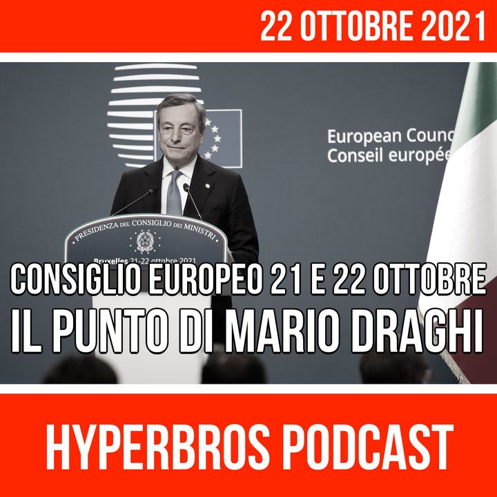Consiglio europeo del 21 e 22 ottobre, il punto con Mario Draghi