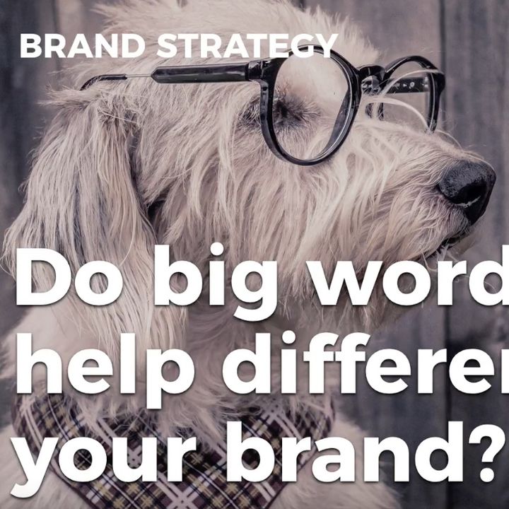 Do Big Words Help Differentiate Your Brand?