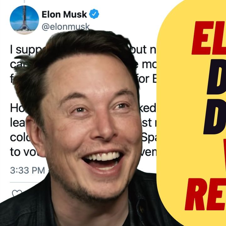 ELON MUSK Doubles Down On Voting Republican