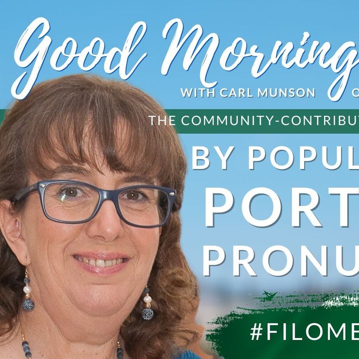 Learn Portuguese pronunciation on Filomena Friday | The GMP! | #FeelGoodFridayPortugal