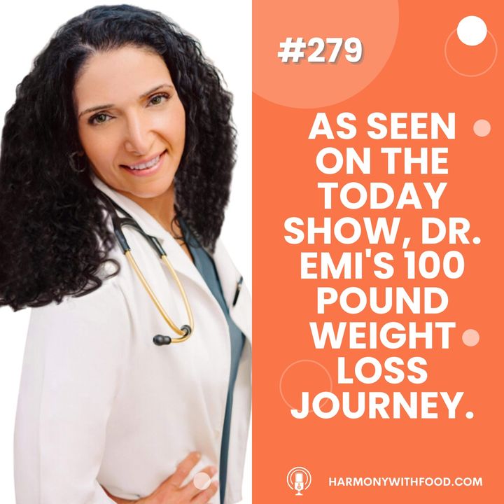 As seen on the TODAY show, Dr. Emi's 100 Pound Weight Loss Journey.