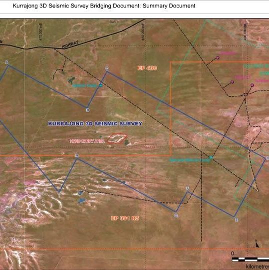 Kurrajong Seismic Survey, Roebuck Plains clearing