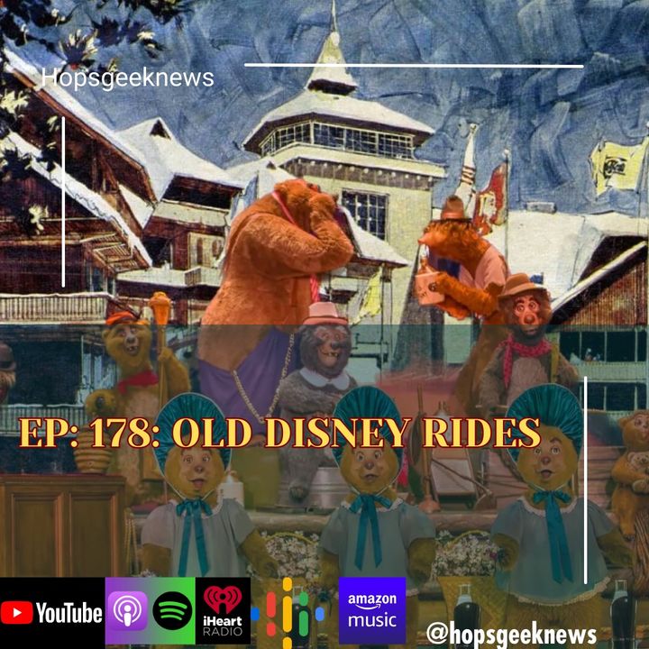 Ep 178: Old School Disney Rides + Haunted Mansion