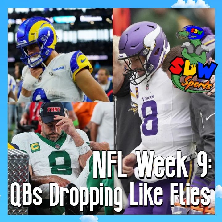 NFL Week 9: Quarterbacks Are Dropping Like Flies