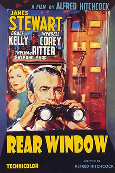Rear Window (1954) Alfred Hitchcock, James Stewart, Grace Kelly, & Cornell Woolrich