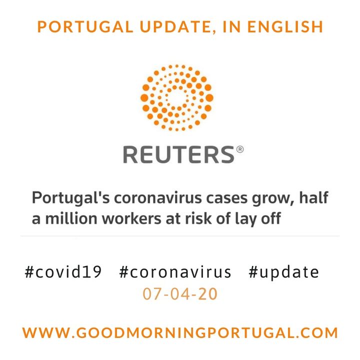 Covid19 Coronavirus Update 07-04-20 (For Portugal, in English)