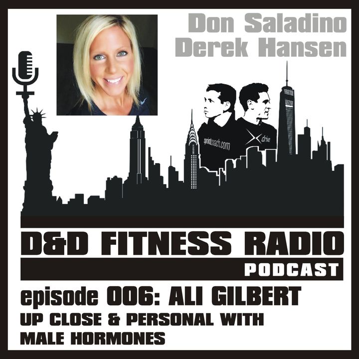 D&D Fitness Radio Podcast - Episode 006 - Ali Gilbert: Up Close and Personal with Male Hormones