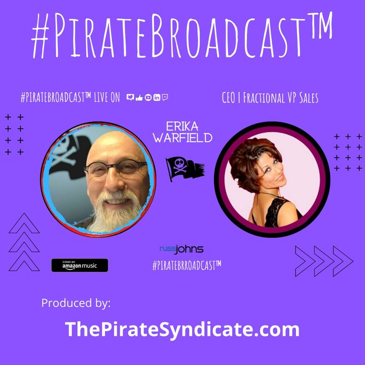 Catch Erika Warfield on the #PirateBroadcast™