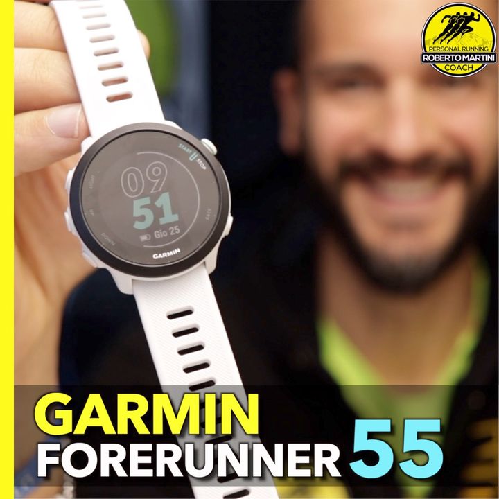 Recensione GARMIN Forerunner 55 - L'orologio entry level della Garmin