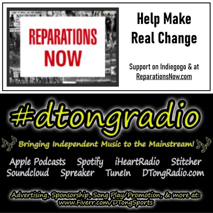 #MusicMonday on #dtongradio - Powered by ReparationsNow.com