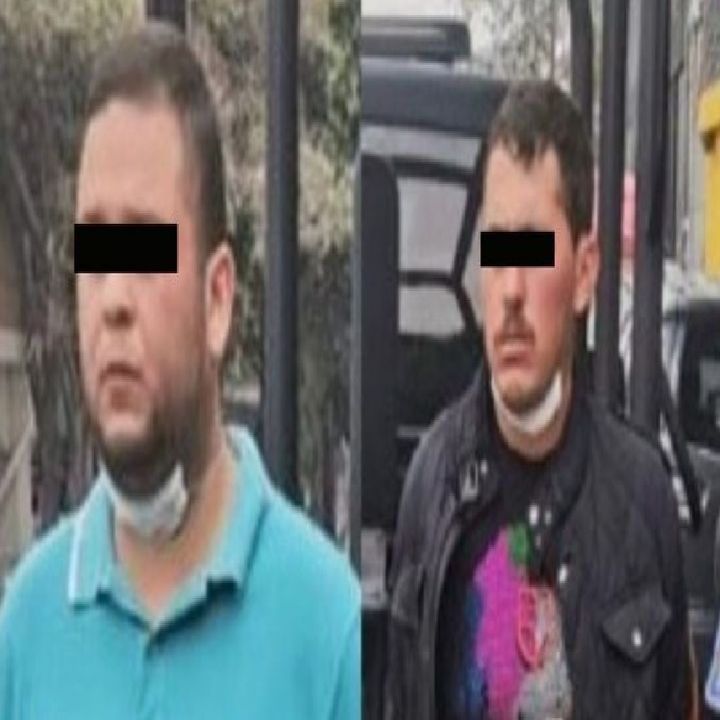 Dos presuntos integrantes del Cártel del Pacífico, fueron detenidos en la avenida Presidente Mazaryk, colonia Polanco