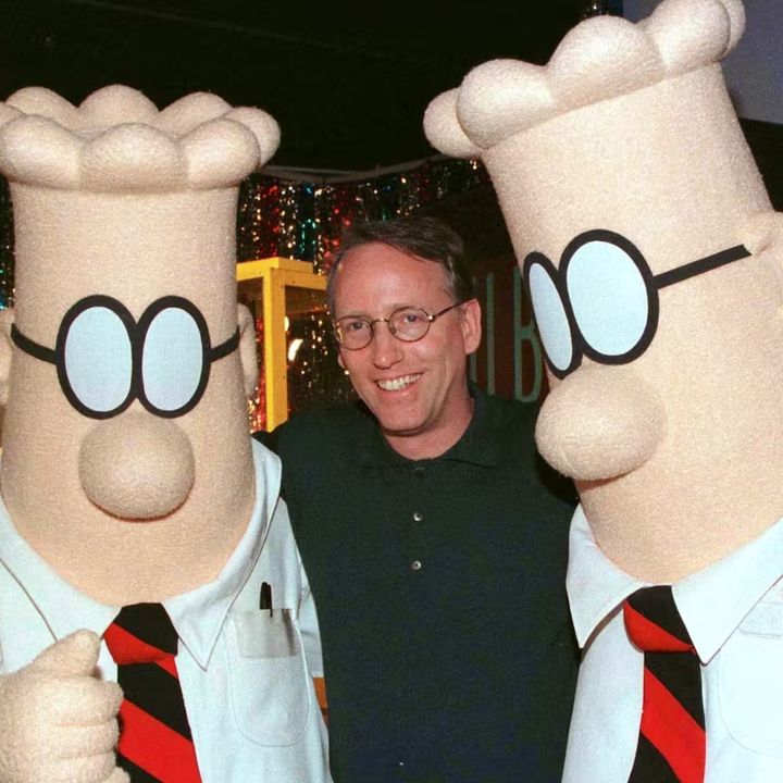Dilbert and the cancelled comic creator