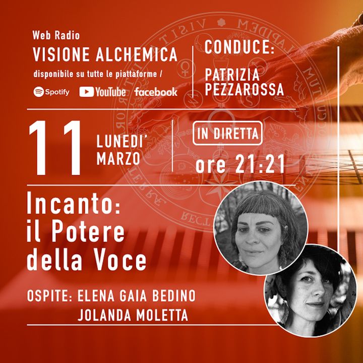 INCANTO: IL POTERE DELLA VOCE con Elena Gaia Bedino e Jolanda Moletta