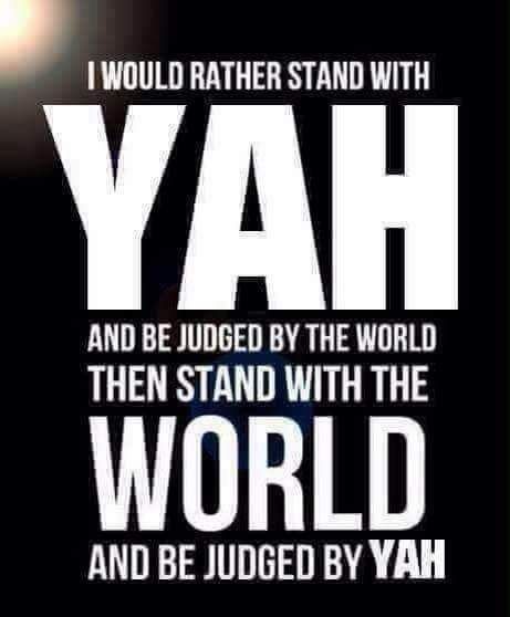 Stand with Yah