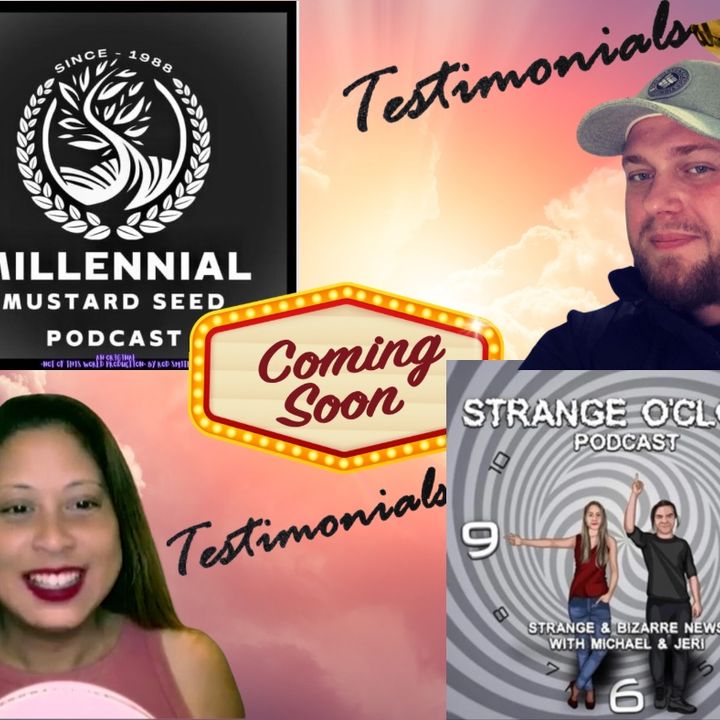 Supernatural Encounters and Life-Changing Faith: A Conversation with Jeri from Strange O'Clock Podcast & Rod from Millennial Mustard Seed