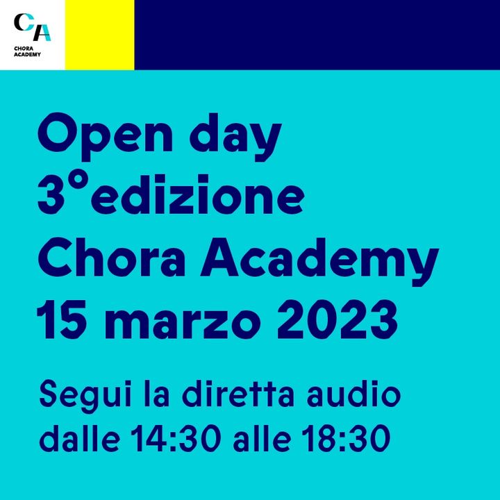 Chora Academy – Open Day