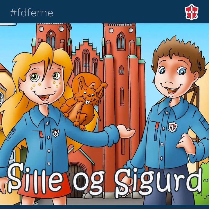 Sille og Sigurd - Den hemmelige hindbærsnitte. FDF LYDBOG