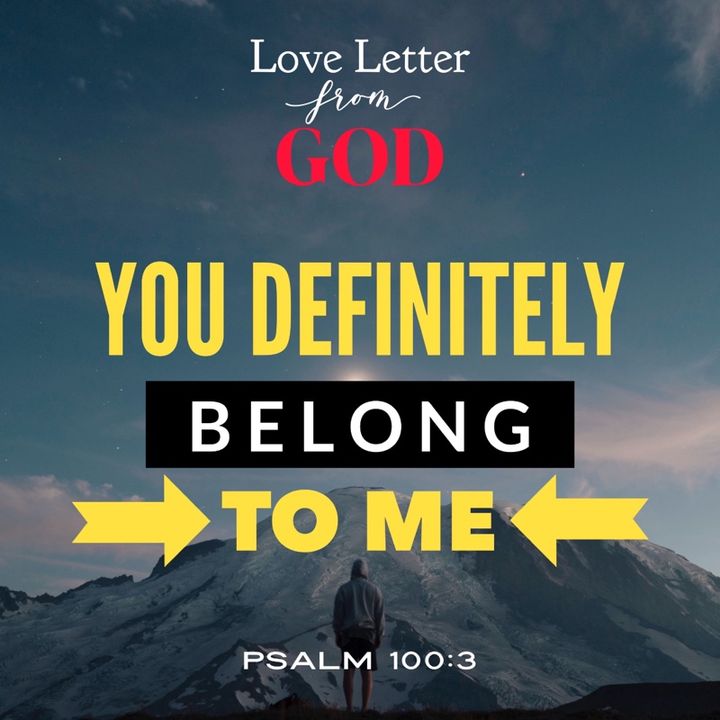 Love Letter from God - You Definitely Belong to Me