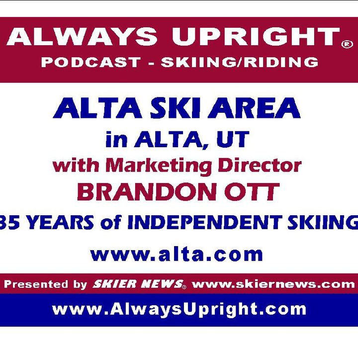 Always Upright Ski Utah-Alta