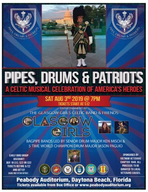 Pipes, Drums & Patriots Glasgow Girls