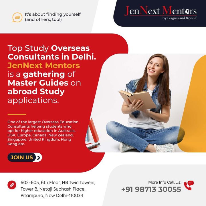 Top Study Overseas Consultants in Delhi | JenNext Mentors