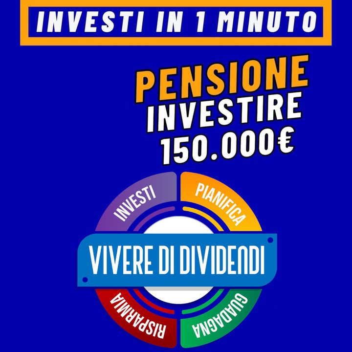 Come investire 150000€ per crearsi una pensione integrativa #shorts