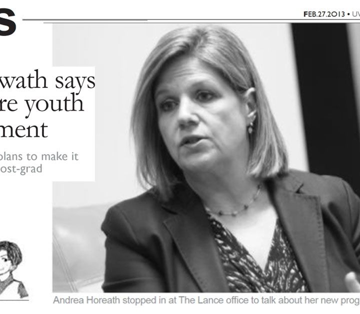 NDP Horwath says she can cure youth unemployment