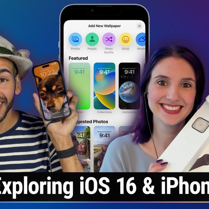 iOS 620: Touring iOS 16 & the New iPhone 14 - iPhone 14 Camera Buzz, Lock Screen Customization, New Shortcuts