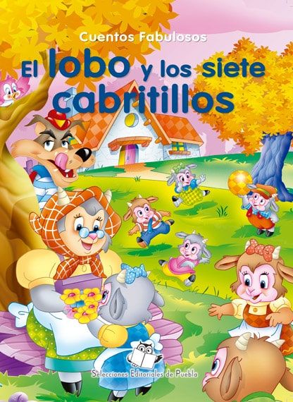 El Lobo Y Los 7 Cabritillos Cuento Completo