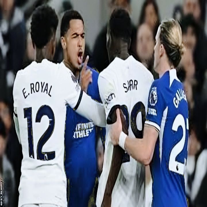 Tottenham 1-4 Chelsea: First-half chaos, Jackson hat-trick and two red cards