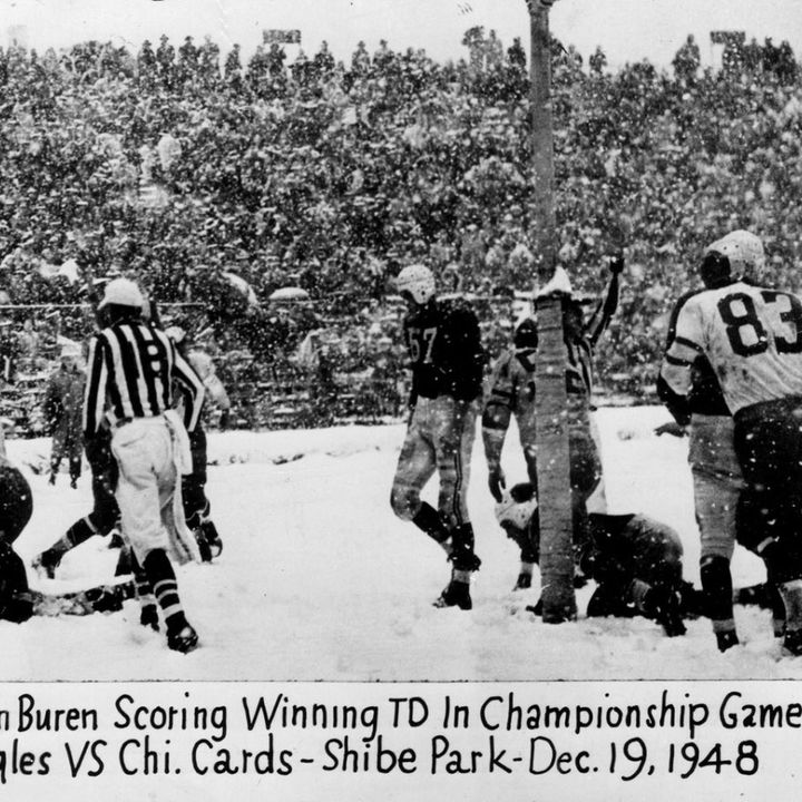 TGT Presents On This Day: December 19, 1948, The Eagles Beat the Cardinals in a Snowstorm to Win NFL Championship