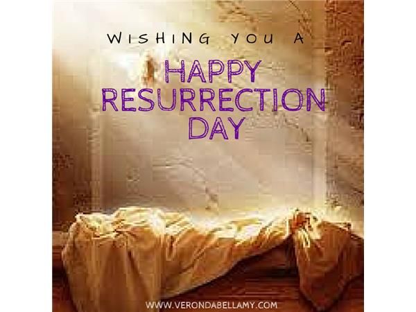Happy Resurrection Day from the Veronda Bellamy Inspired Team