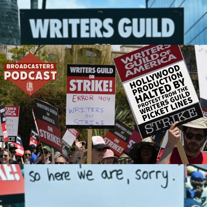 Hollywood Production Halted By Protest from Writers Guild (WGA) Picket Lines (ep.276)