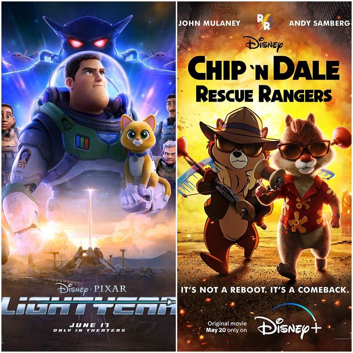 Damn You Hollywood: Lightyear/Chip 'n Dale: Rescue Rangers