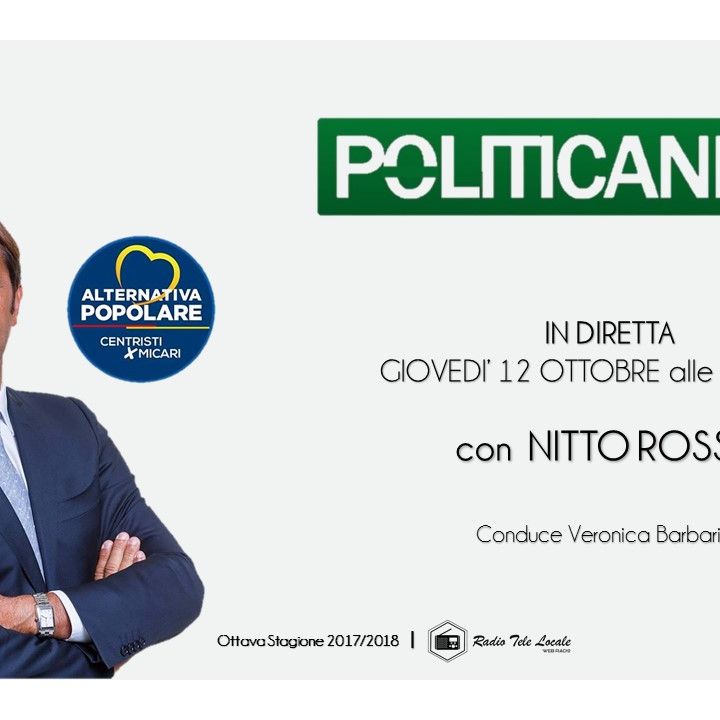 Radio Tele Locale - POLITICANDO con Nitto Rosso