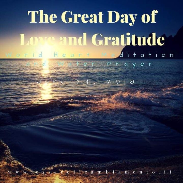 IT EN - The power of Creation in the Great Day of Love and Gratitude 2018!