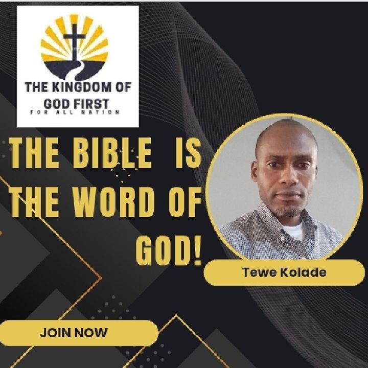 THE BIBLE IS THE WORD OF GOD!