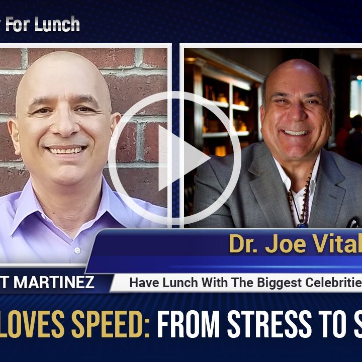 Dr. Joe Vitale joins Bert Martinez to discuss his latest best-selling book, "Money Loves Speed"