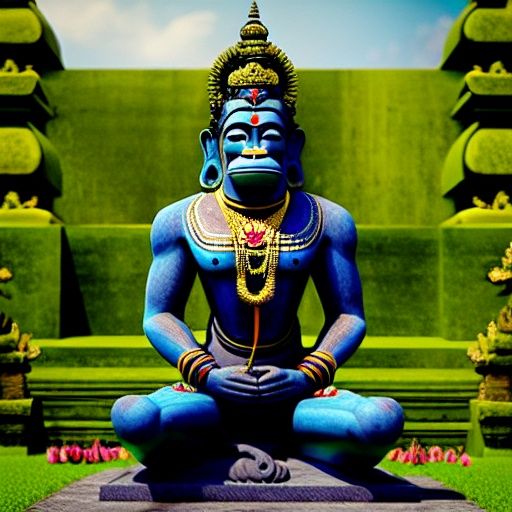 Shri Anjaneya Bhujang Prayat Stotra - Praying to Lord Hanuman