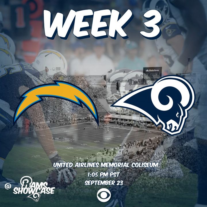 Rams Showcase - Week 3 - Chargers @ Rams