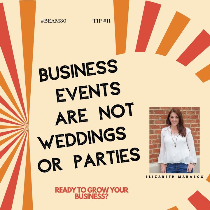 EPS 11 Business Event Is Not Wedding or Party
