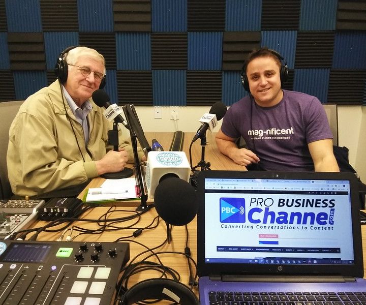 Andrew Levison and Graham Levitas with Mag-nificent on the Buckhead Podcast