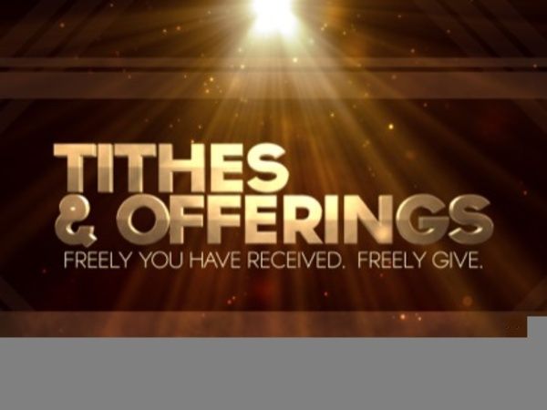 Tithing & Giving in New Testament