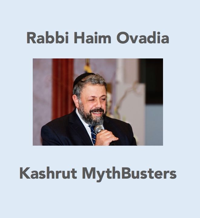 Phobia of Bugs in Vegetables (081315) #7 Kashrut MythBusters- Rabbi Haim Ovadia