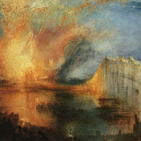 L' incendio del Parlamento Turner