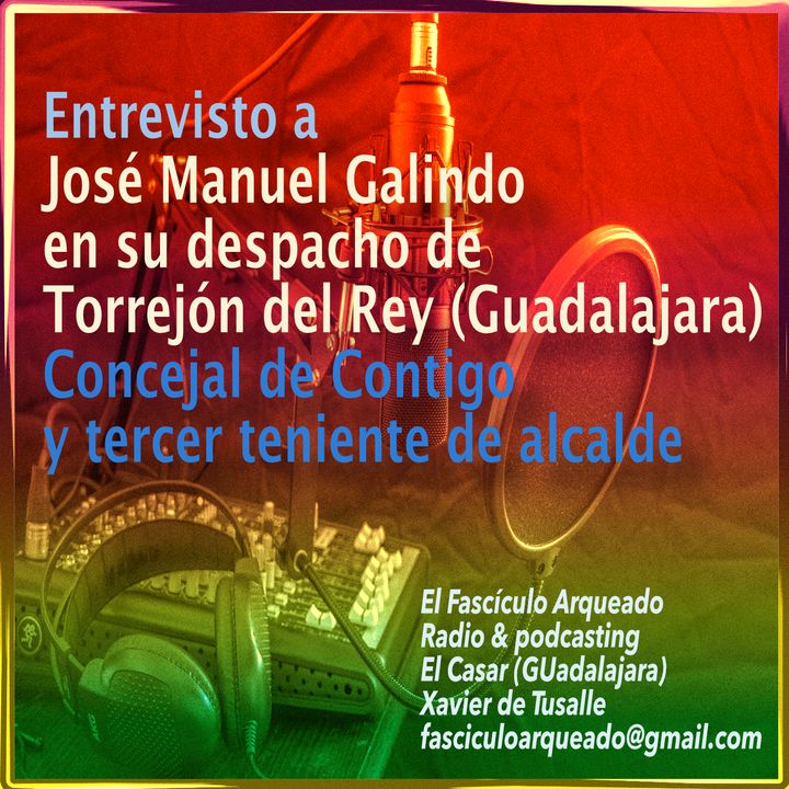 Entrevisto a JM Galindo en su despacho de Torrejón del Rey (Guadalajara)