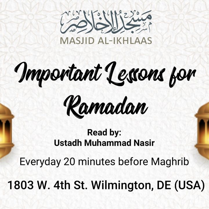 Important Lesson in Ramadan
